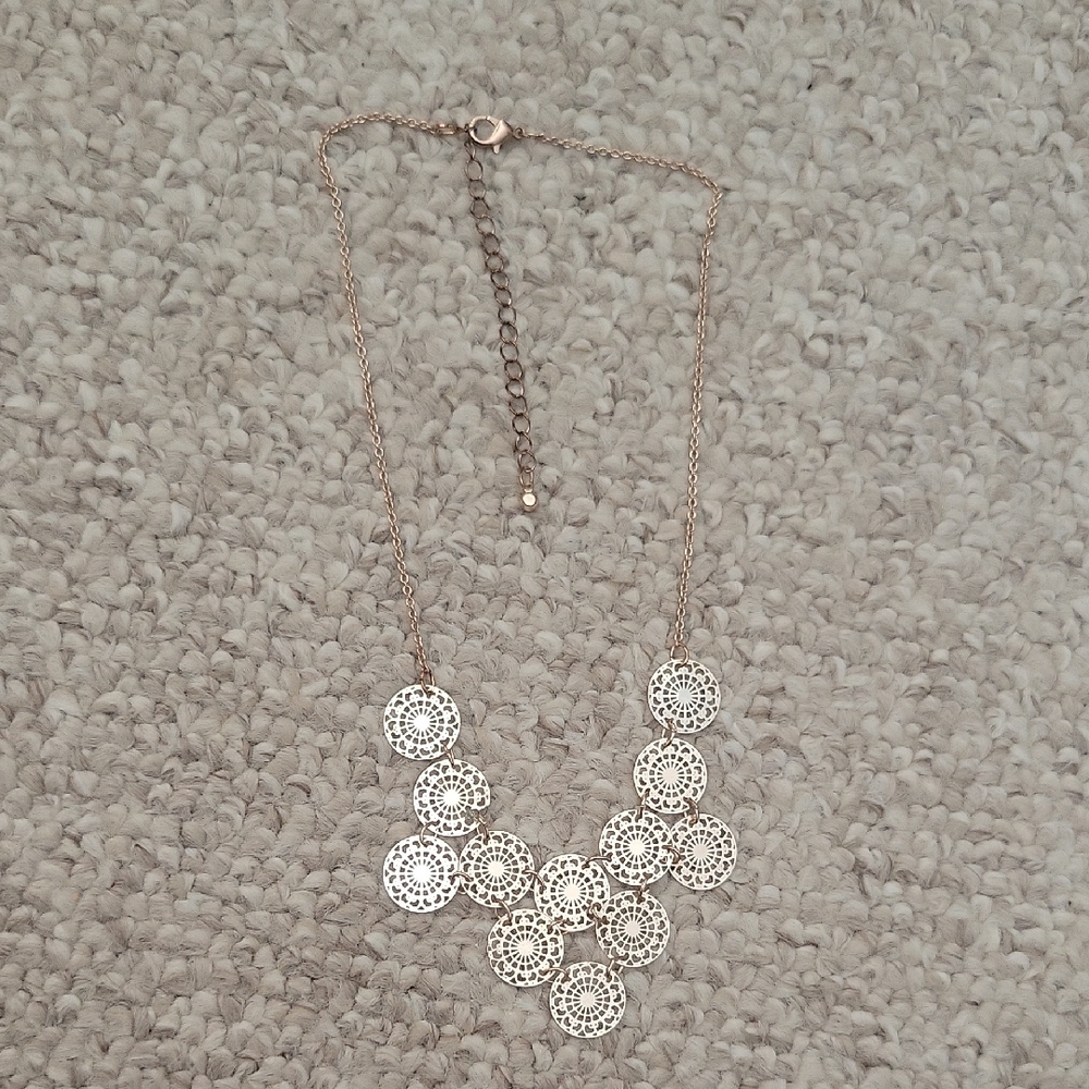 Gold Statement Necklace